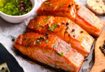 Garlic Caper Butter Salmon