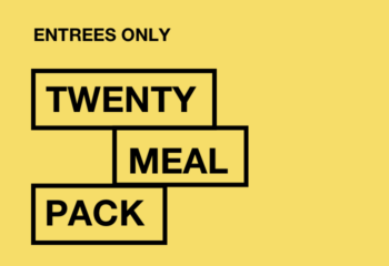 20 Meal Pack- Entrees Only
