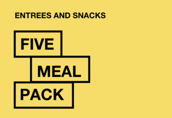 5 Meal Pack- Entrees and Snacks