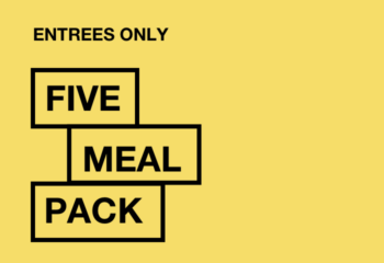 5 Meal Pack- Entrees Only