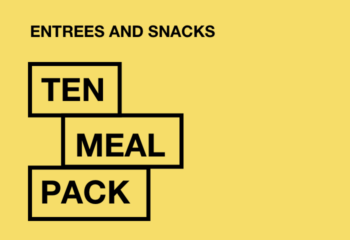 10 Meal Pack- Entrees and Snacks