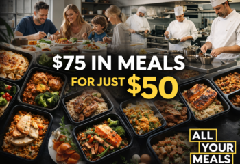 $50 Bundle – Get $75 worth of meals