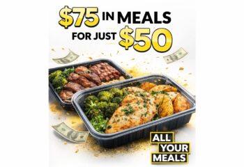$50 Bundle – Get $75 worth of meals