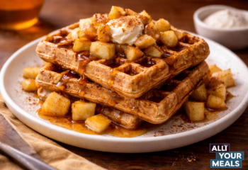 Apple Cinnamon Protein Waffle