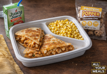 Chicken Taco Melt with Sweet Corn- Kid Meal