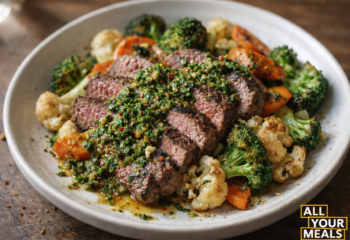 Chimichurri Steak Bowl-Lean N Green (GF,DF)