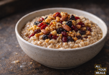 Protein Oat Bowl- Trail Mix