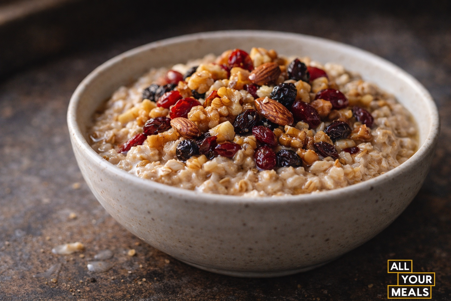 Protein Oat Bowl- Trail Mix